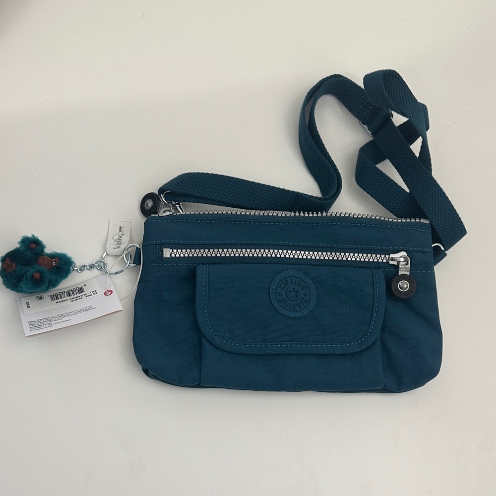 Kipling Dark Teal Crossbody Bag